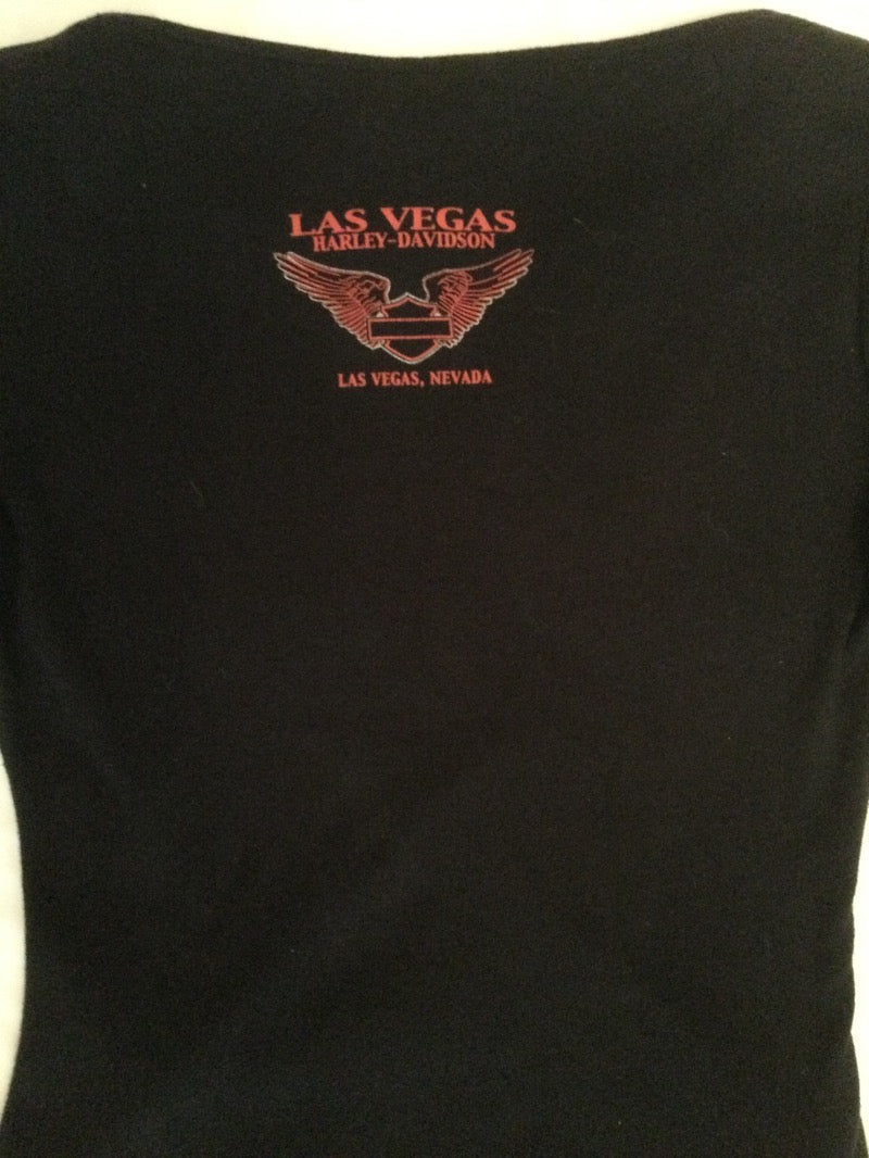 (AE#) Harley Davidson Las Vegas Top Size Small