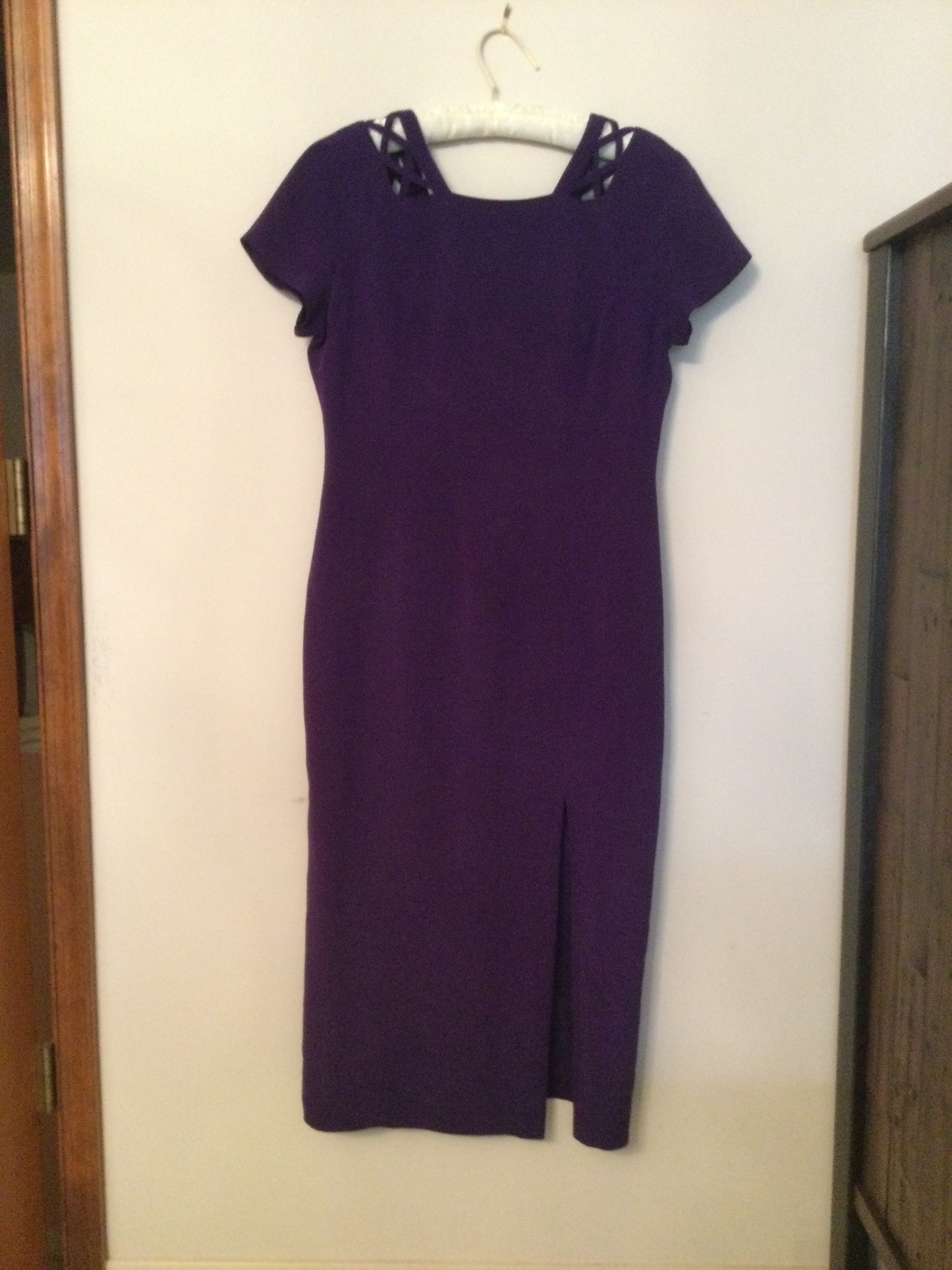 (AD#) Dress Size 12- Adrianna Papell 100% Silk