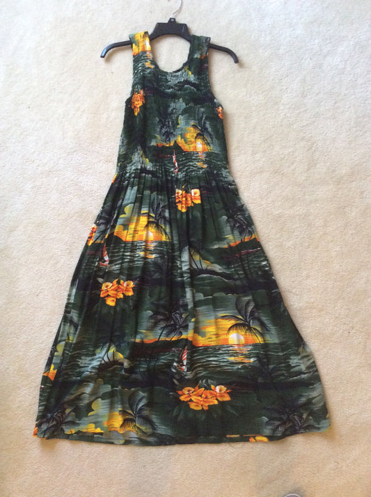 (AD#) Hawaiian Dress One Size